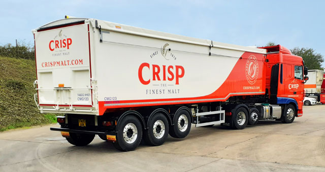 Crisp Maltings Vehicle Livery by Farrows
