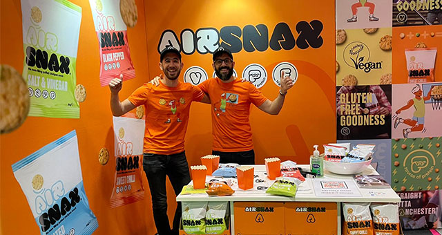 Airsnax Exhibition Stand Design by Farrows